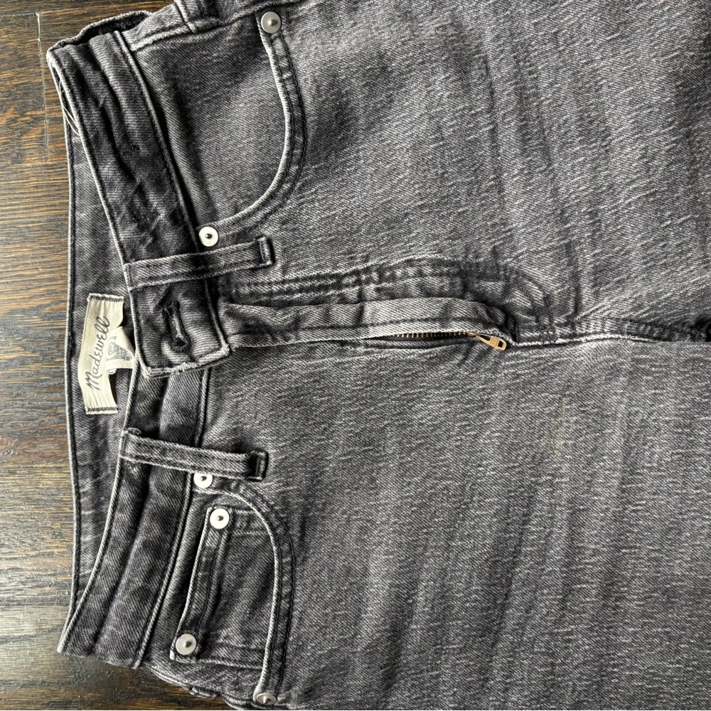 Madewell Curvy perfect Vintage Black Jeans